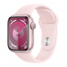 Умные часы Apple Watch Series 9 GPS 45mm Pink Aluminium Case with Light Pink Sport Band - S/M