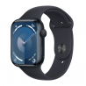 Умные часы Apple Watch Series 9 GPS 41mm Midnight Aluminium Case with Midnight Sport Band - S/M