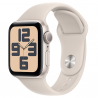 Умные часы Apple Watch Se 2024 40mm Starlight Aluminium Case with Starlight Sport Band