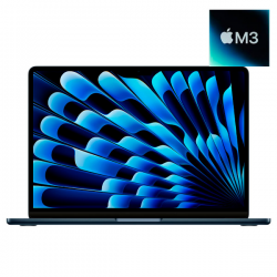 Ноутбук Apple MacBook Air 2024 M3 13.6" 16GB 256GB Midnight MC8K4