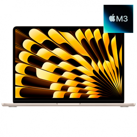 Ноутбук Apple MacBook Air 2024 M3 15 16GB/256GB Starlight MC9F4