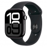 Смарт-часы Apple Watch Series 10 GPS 46mm Jet Black Al Case with Black Sport Band