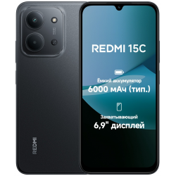 Смартфон Xiaomi Redmi 15C 8/256 ГБ черный
