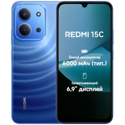 Смартфон Xiaomi Redmi 15C 8/256 ГБ голубой