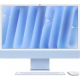 Моноблок Apple iMac 24 2024 серебристый (MWUV3)