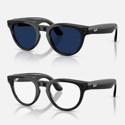 Смарт-очки Ray-Ban Meta Headliner Sapphire Transitions черный