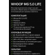 Фитнес-браслет WHOOP LIFE MG черный + подписка 12 месяцев