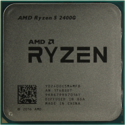 ПРОЦЕССОР AMD RYZEN 5 2400G 3,6ГГЦ